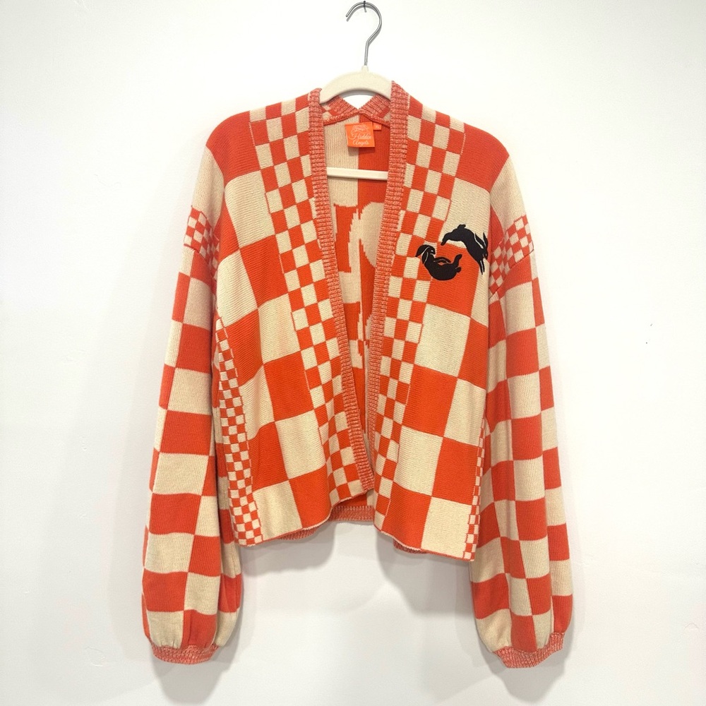 Harry Styles Love On Tour Checkered Cardigan